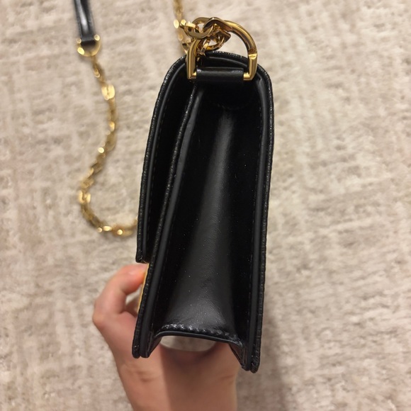 Givenchy 4G black coated canvas wallet on chain bag NEW - Picture 7 of 16